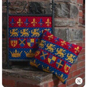 RARE Millennia Designs Needlepoint Tapestry Kit HERALDIC BANDS